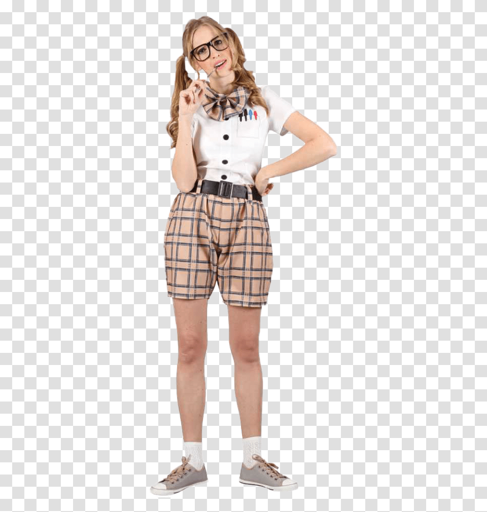 Look Like A Nerd Girl, Shorts, Apparel, Person Transparent Png