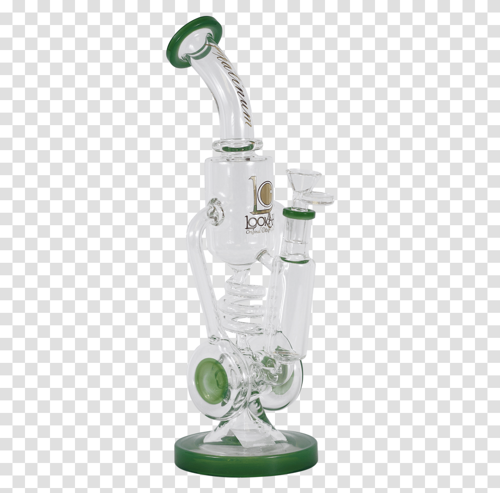 Lookah Glass Platinum Collection Cyclone, Rattle, Bottle, Hourglass Transparent Png