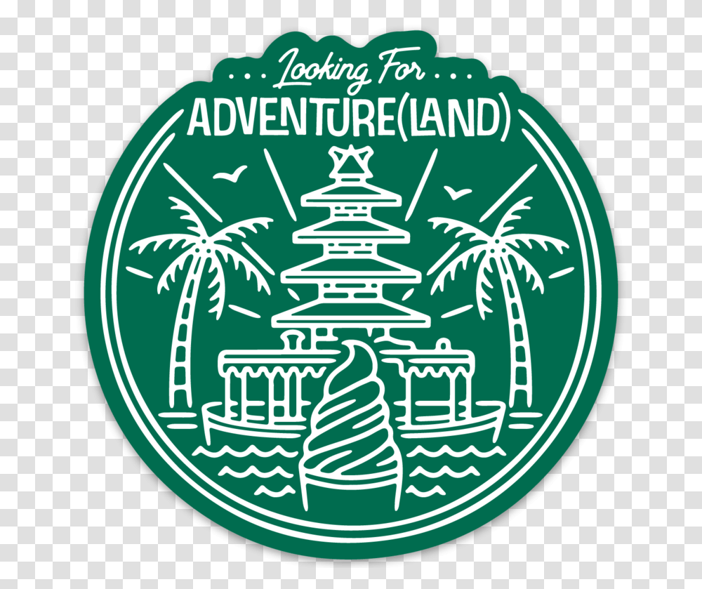 Looking For Adventure Land, Logo, Trademark, Emblem Transparent Png