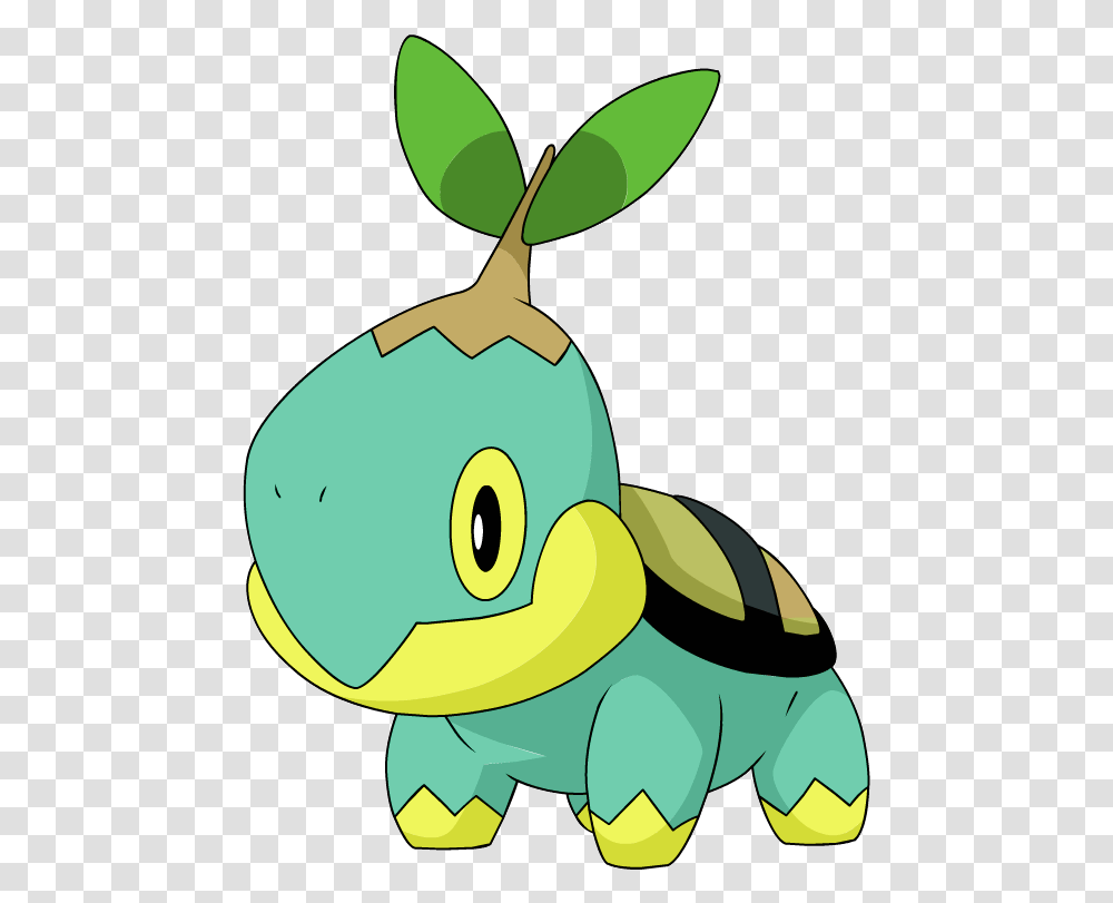 Looking For Shiny Turtwigit's Evolutions Other Shinies Pokemon Turtwig, Frog, Amphibian, Wildlife, Animal Transparent Png