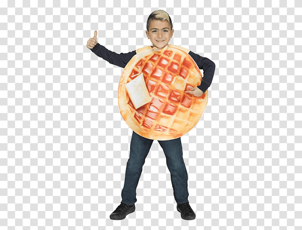 Looking For Something Strange Kids Waffle Costume, Person, Human, Food Transparent Png