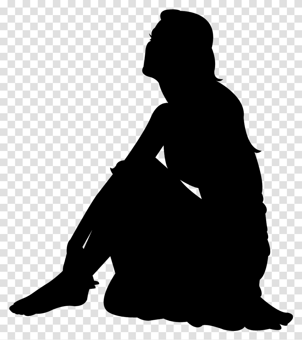 Looking Up Silhouette, Gray, World Of Warcraft Transparent Png