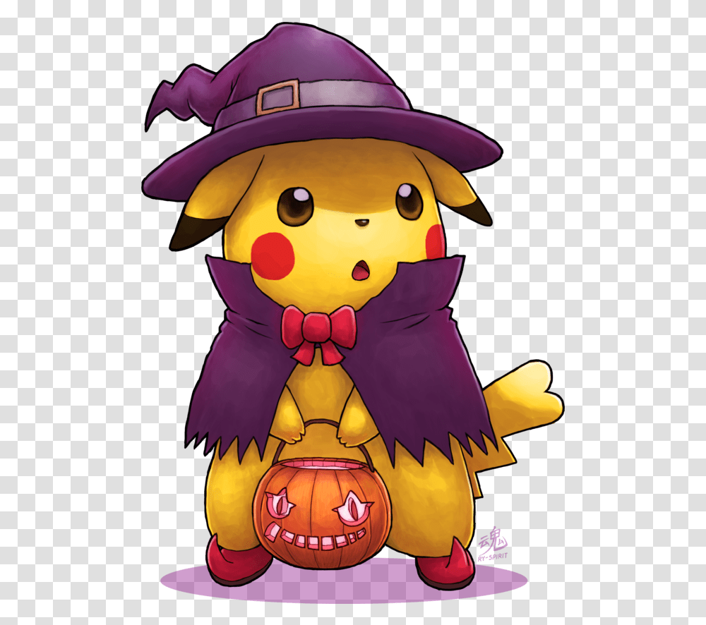 Looks Like It's A Witches Hat Pikachu This Time Around Pikachu Halloween, Clothing, Toy, Person, Mascot Transparent Png
