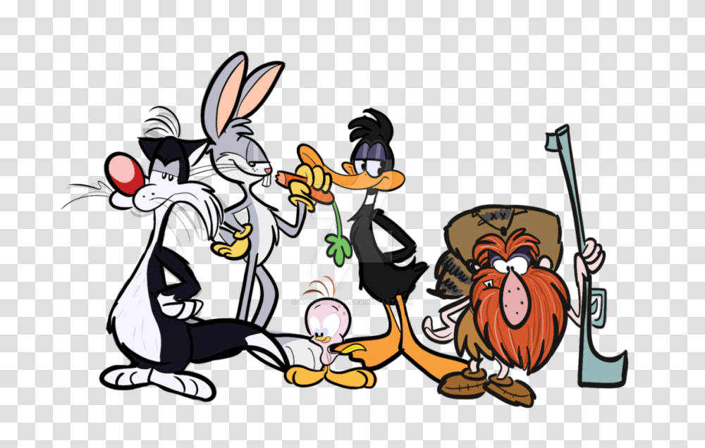 Looney Tunes, Comics, Book, Crowd Transparent Png