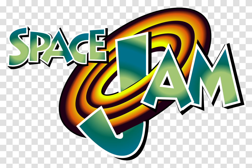 Looney Tunes Space Jam Logo, Trademark Transparent Png