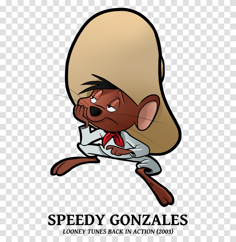 Looney Tunes Speedy Gonzales Characters, Helmet, Apparel, Face Transparent Png