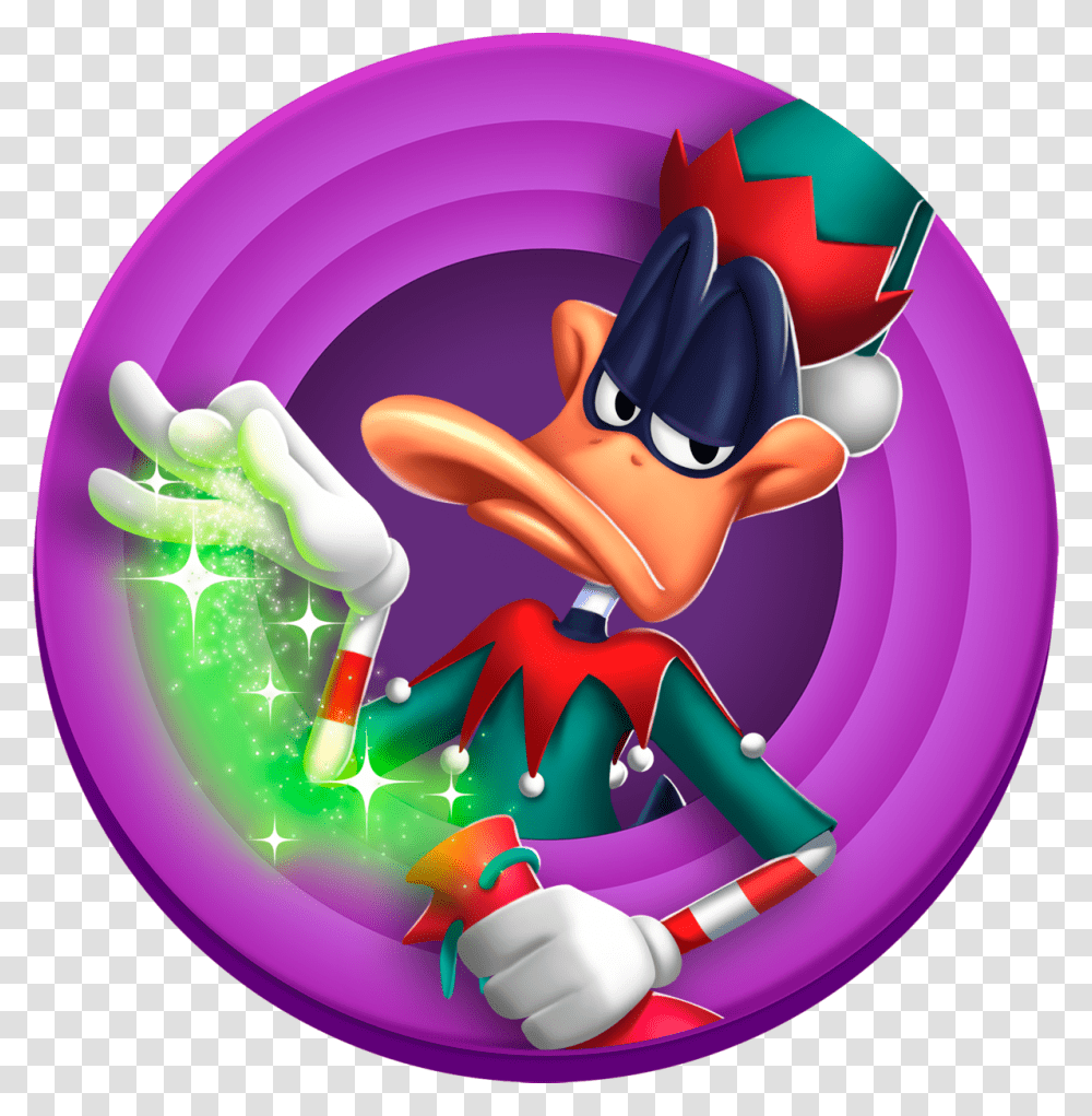 Looney Tunes World Of Mayhem Daffy Duck, Purple, Sphere Transparent Png