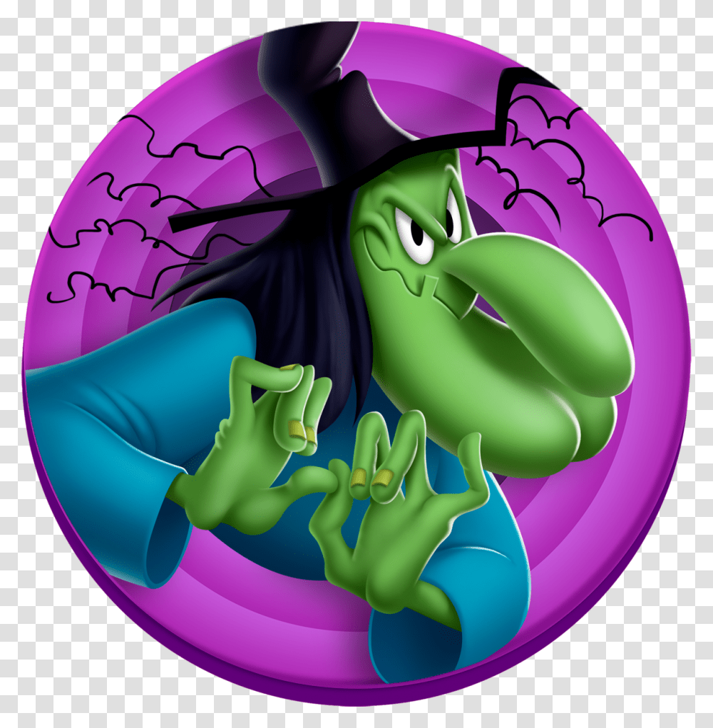 Looney Tunes World Of Mayhem Witch Hazel, Plant, Green, Sphere, Purple Transparent Png