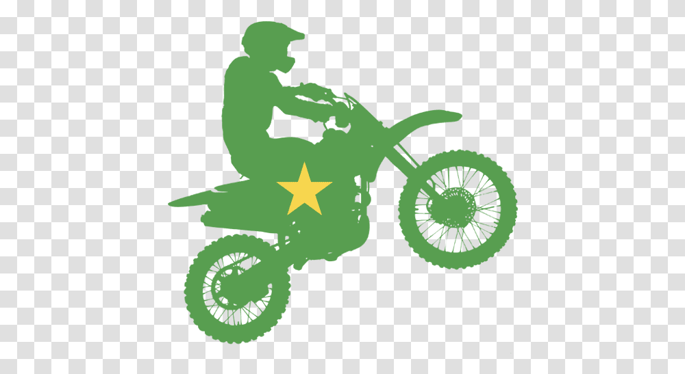 Loop Bike Tours Dirt Bike Silhouette, Symbol, Vehicle, Transportation, Star Symbol Transparent Png