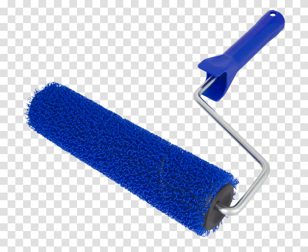 Looped Roller Blue 44 Mm 10 Mm Complete With Double Paint Roller, Tool, Sport, Sports, Hoe Transparent Png