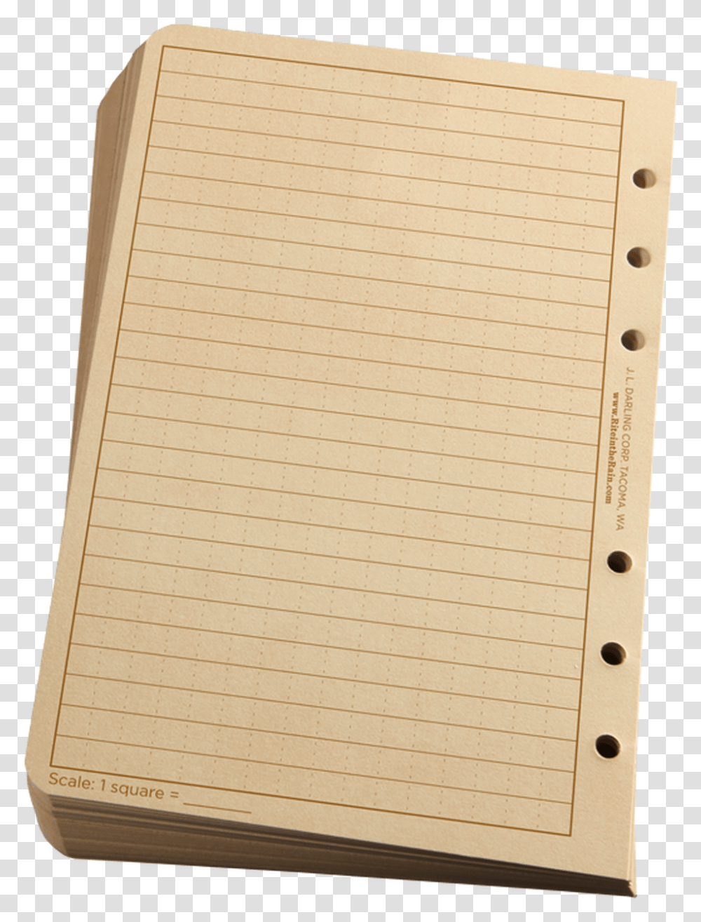 Loose Leaf Paper Rite In The Rain, Page Transparent Png