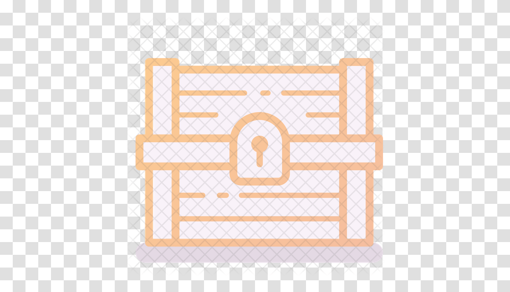 Loot Chest Icon Plywood, Fence, Crib, Furniture, Barricade Transparent Png