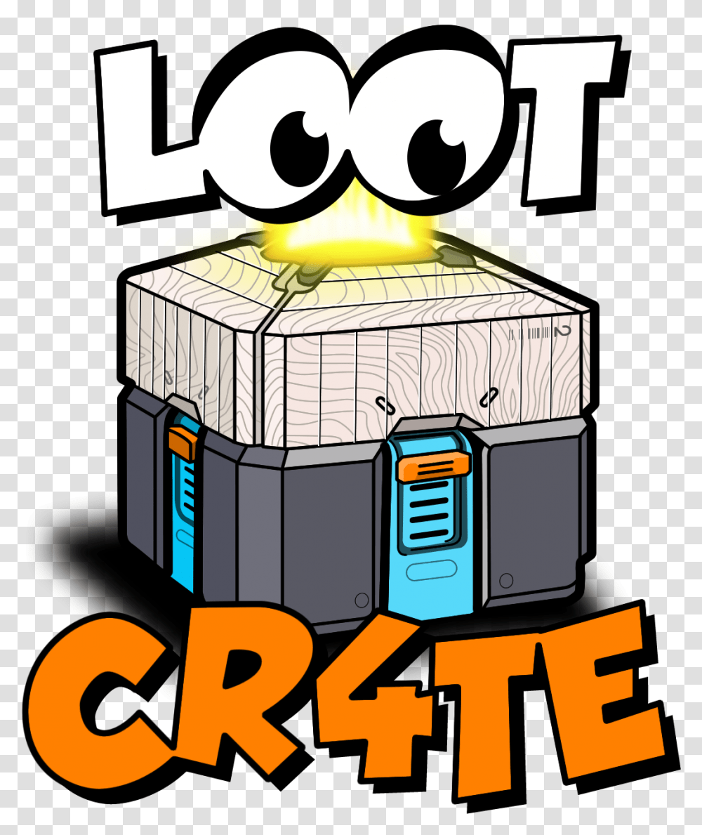Loot Cr4te Logo Clipart Download, Label, Appliance Transparent Png