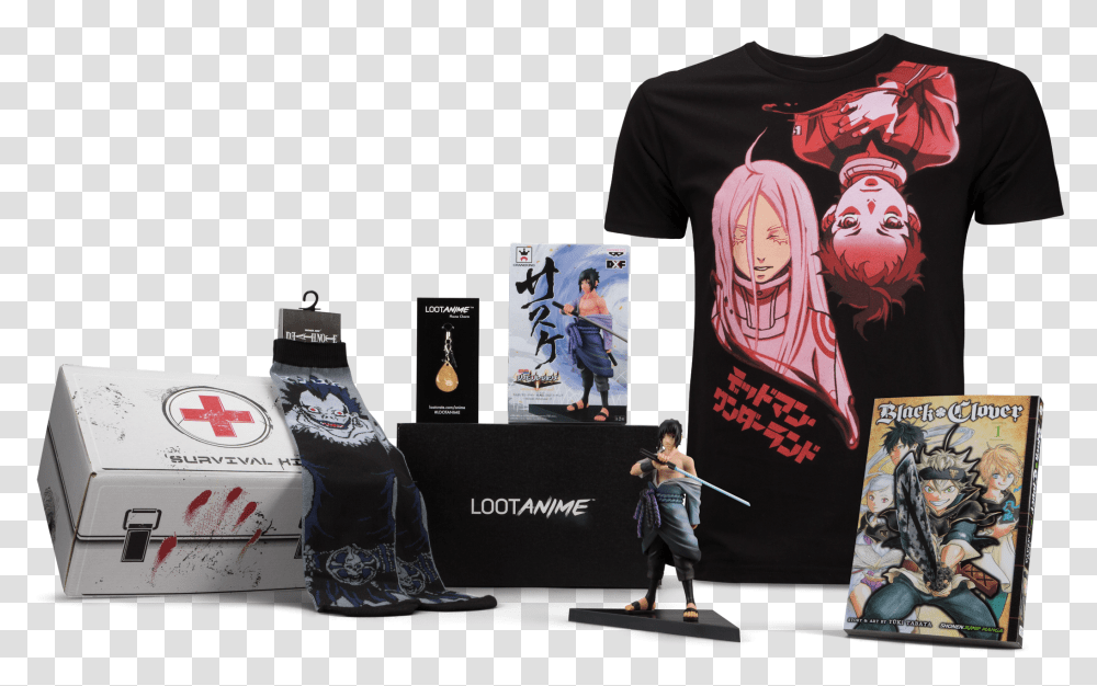 Loot Crate Anime, Apparel, Person, Human Transparent Png
