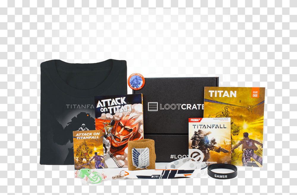 Loot Crate March 2014 Flyer, Poster, Advertisement, Apparel Transparent Png
