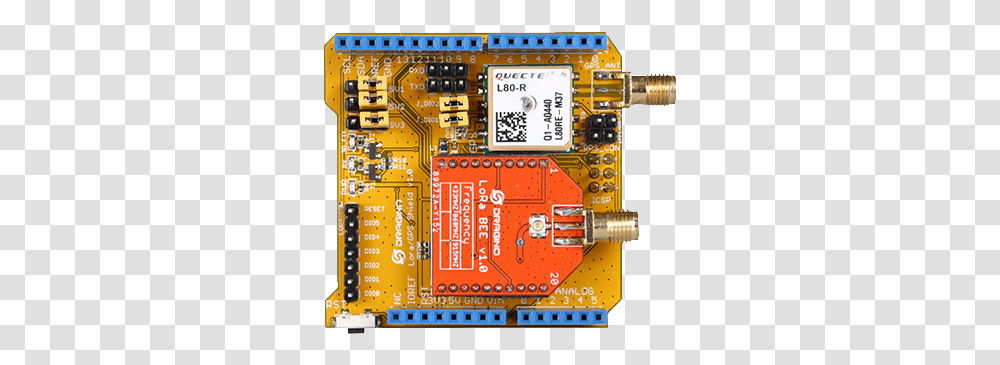 Loragps Shield For Arduino Lora Gps Shield For Arduino, Electronic Chip, Hardware, Electronics, Computer Transparent Png