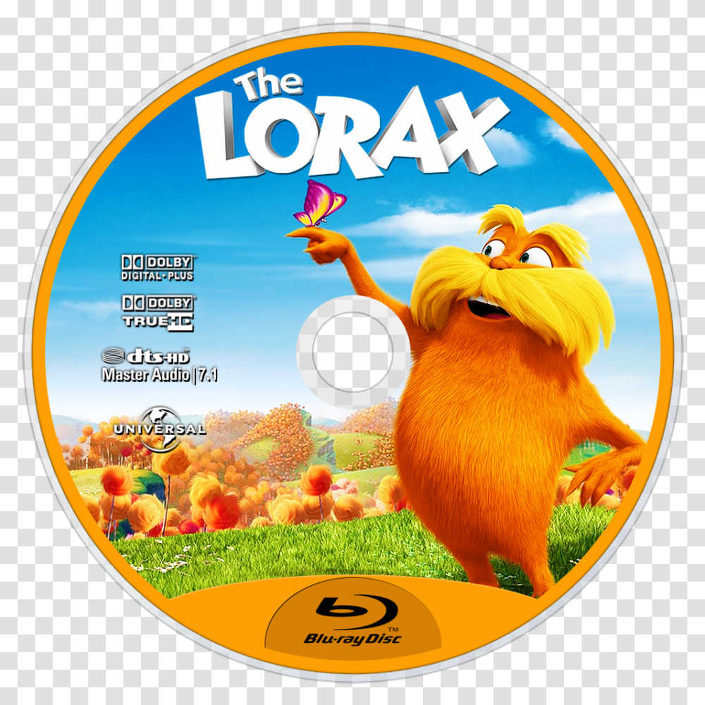 Lorax From Dr Seuss Movie Diy Lorax I Speak For The Trees, Disk, Dvd Transparent Png