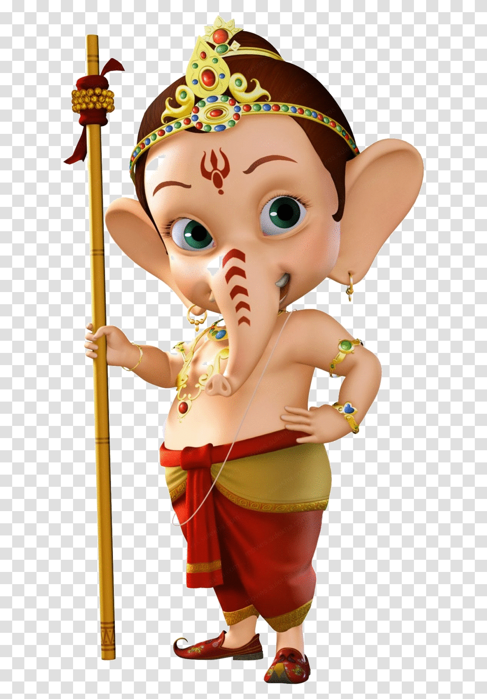 Lord Ganesh Pics Child Ganesh, Doll, Toy, Person, Human Transparent Png