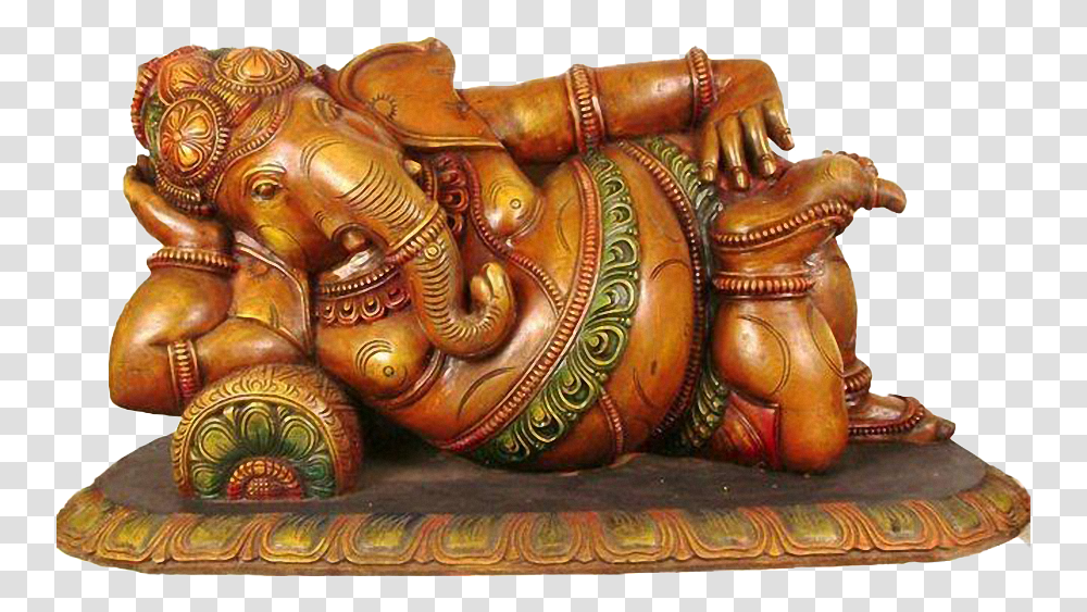 Lord Ganesha, Furniture, Architecture, Building, Couch Transparent Png