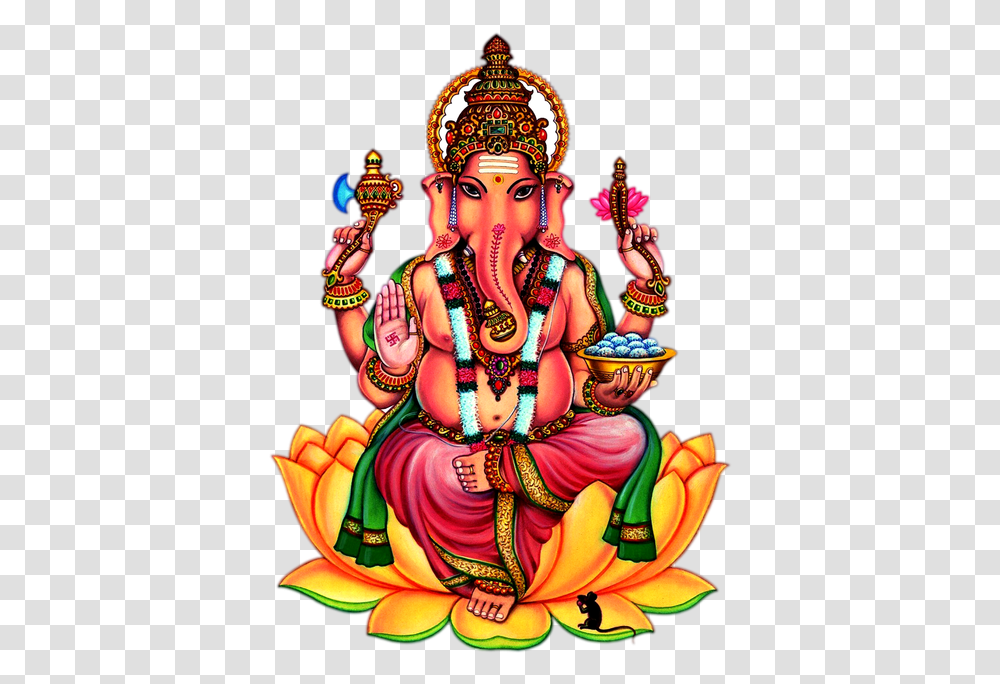 Lord Ganesha God Ganesha Vector Free Download, Person, Crowd, Festival, Drawing Transparent Png