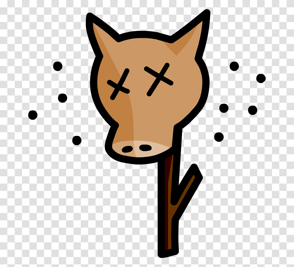 Lord Of The Flies Pig Head, Cork, Wax Seal Transparent Png