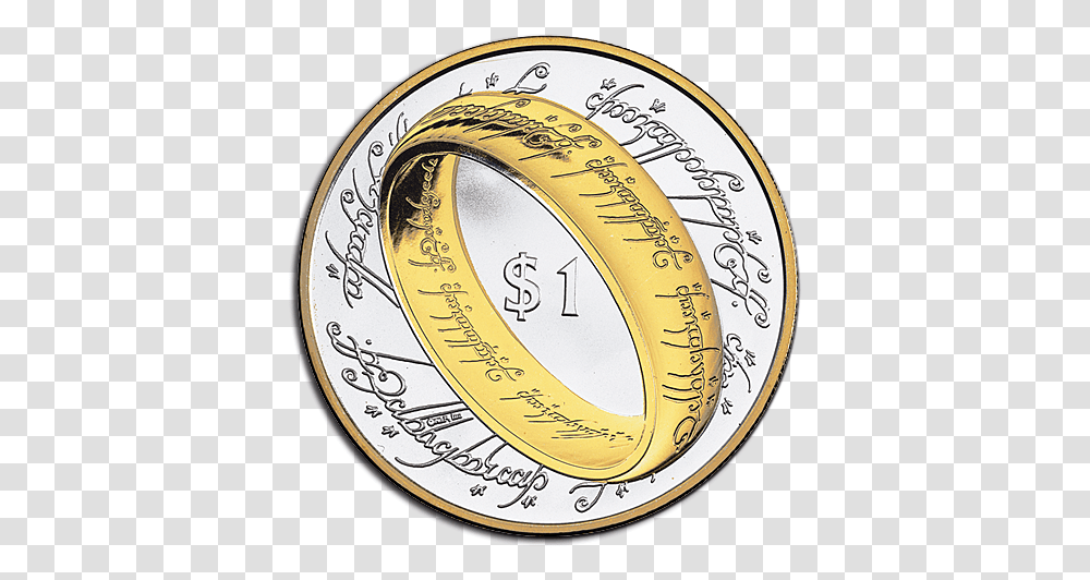 Lord Of The Rings Coin, Clock Tower, Architecture, Building Transparent Png