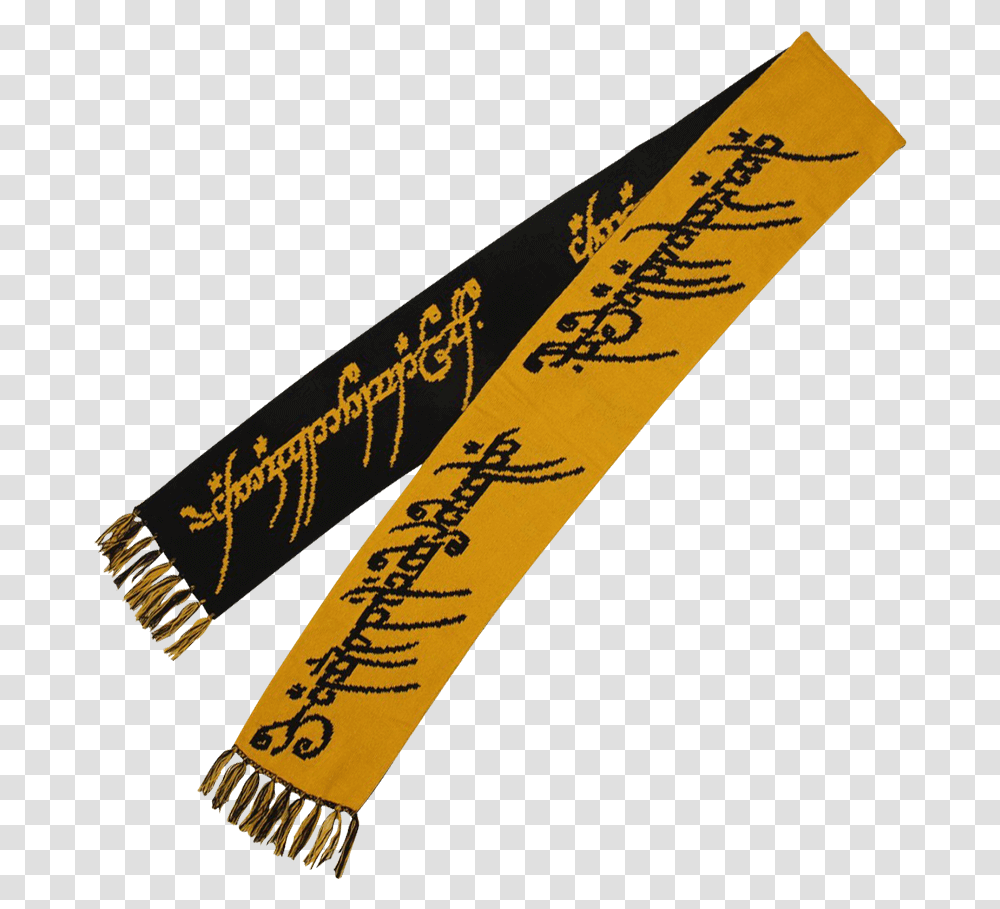 Lord Of The Rings One Ring Scarf Lotr One Ring Scarf, Sash Transparent Png