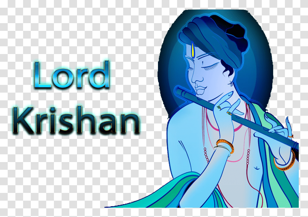 Lord Quotes With Lord Krishna, Person, People Transparent Png
