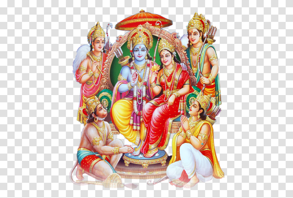 Lord Rama Image Lord Sri Rama, Festival, Crowd, Person, Architecture Transparent Png