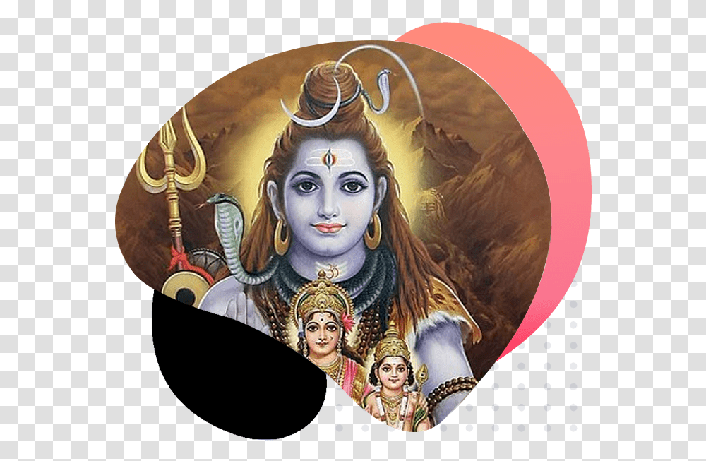 Lord Shiv Ji Family, Person, Book, Face Transparent Png