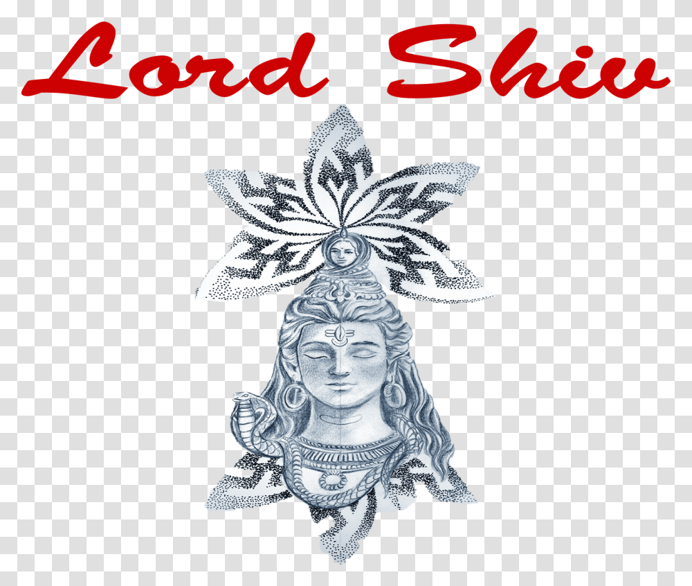Lord Shiv Photo Illustration, Cross, Figurine Transparent Png