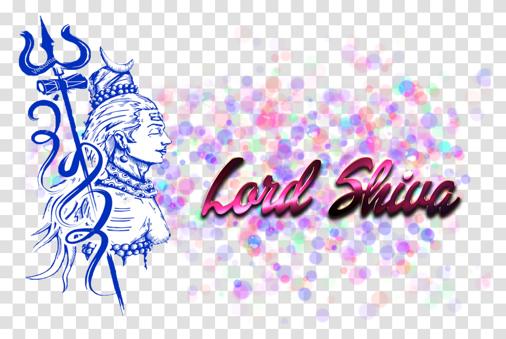 Lord Shiva Art Shiv, Light, Paper, Glitter Transparent Png