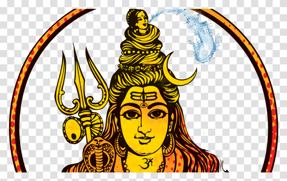 Lord Shiva Clipart, Emblem, Person, Modern Art Transparent Png