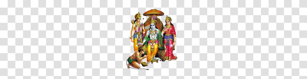 Lord Shri Ram Image, Person, Festival, Crowd, Costume Transparent Png