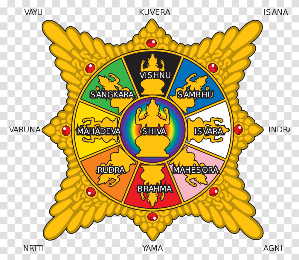 Lord Surya Has Seven Rays Surya Majapahit, Logo, Trademark, Badge Transparent Png