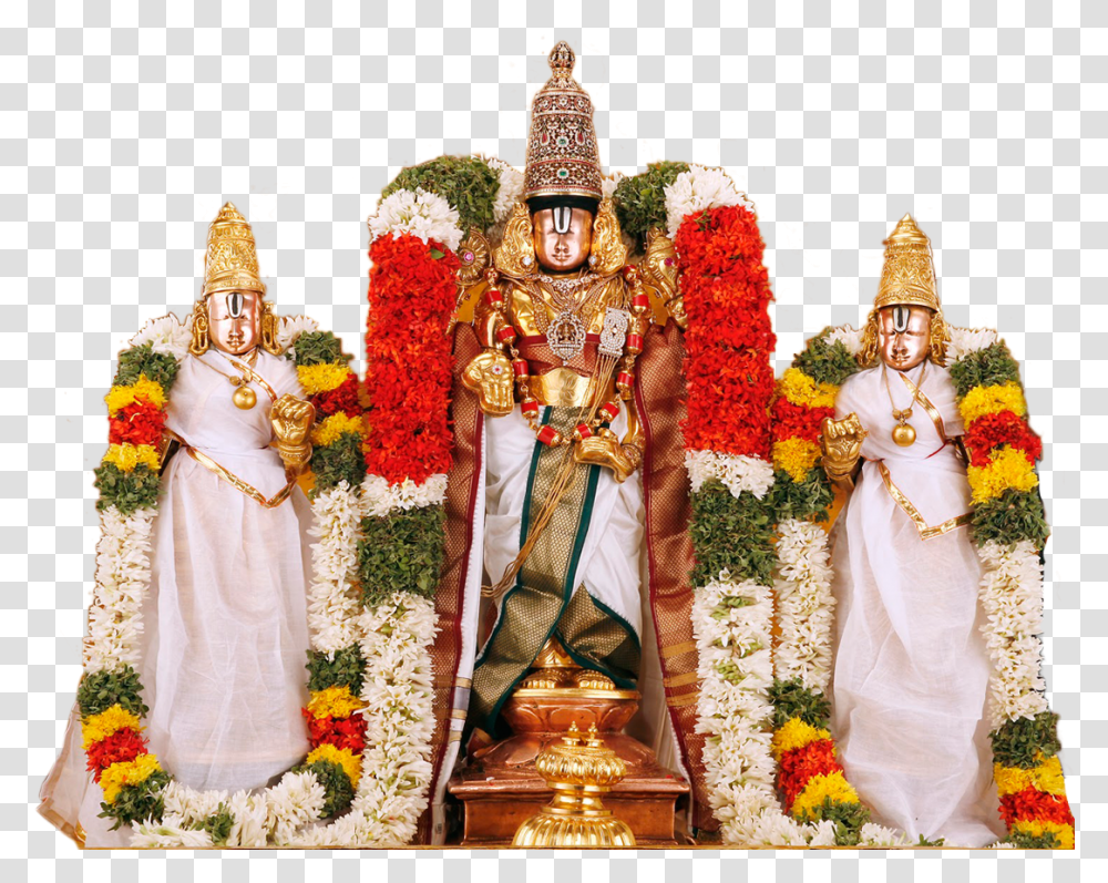 Lord Venkateswara, Person, Plant, Flower Transparent Png