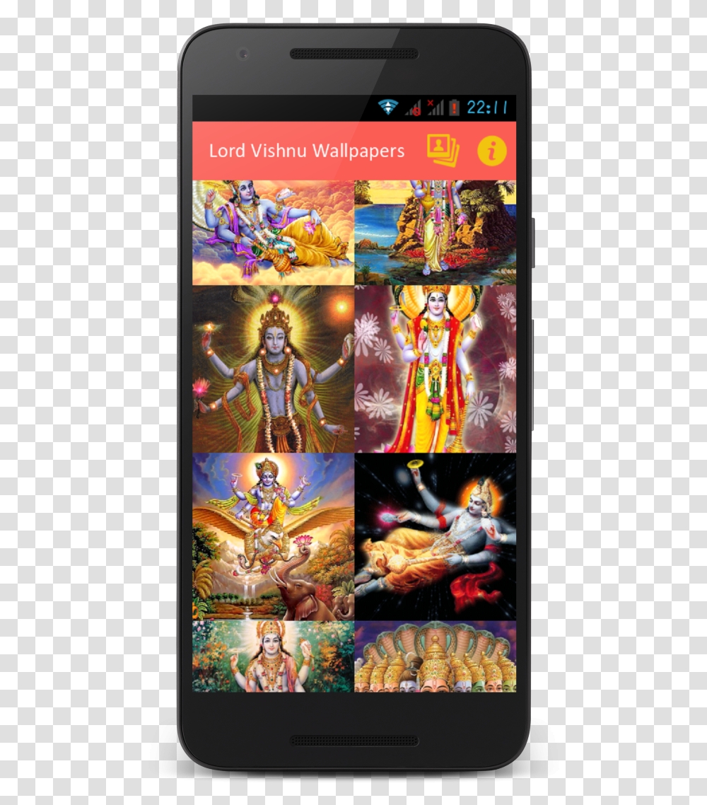 Lord Vishnu, Person, Mobile Phone, Advertisement, Poster Transparent Png