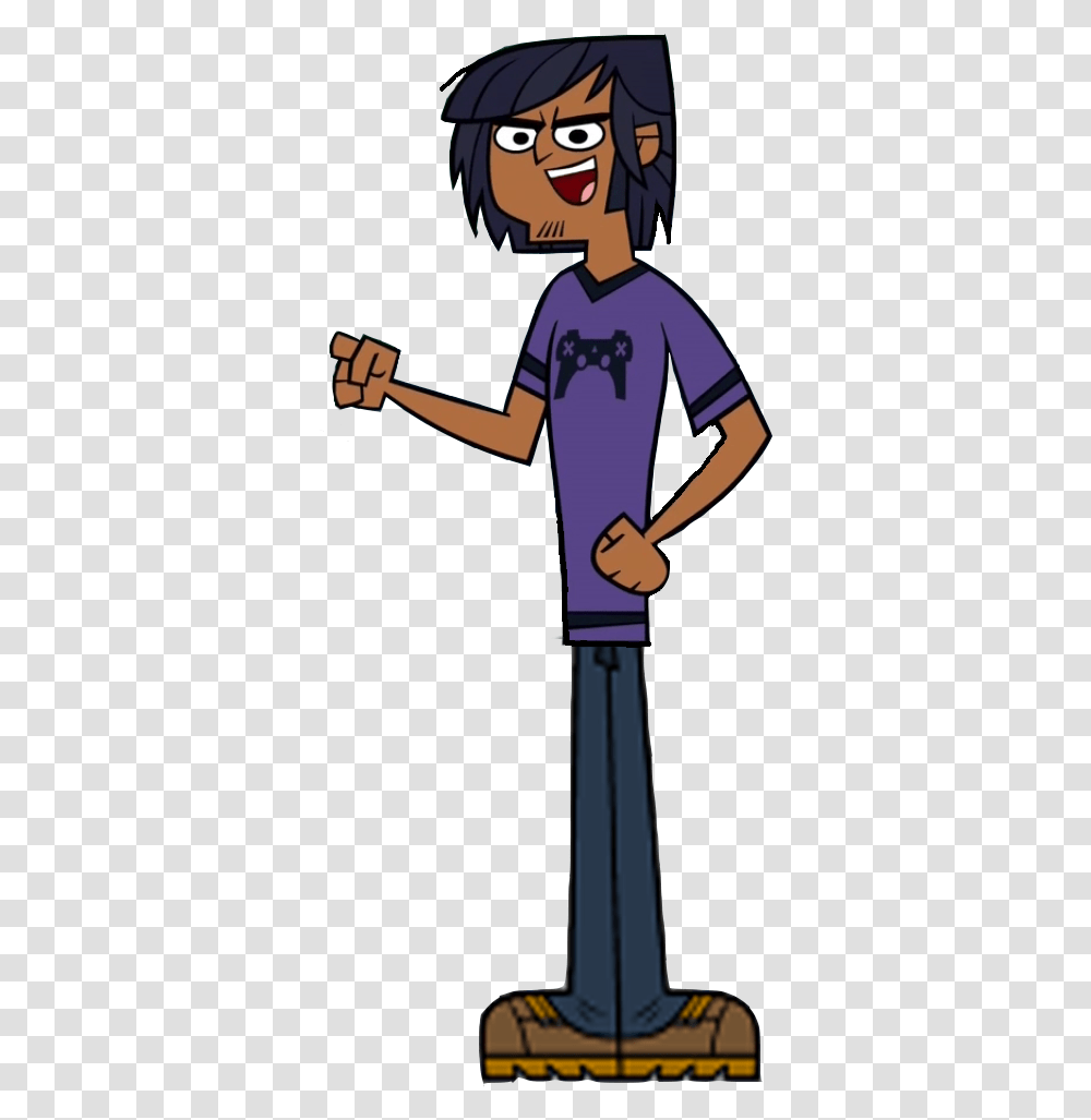 Lorenzo From Total Drama Series Ridonculous Race Lorenzo, Hand, Cross, Arm, Clothing Transparent Png