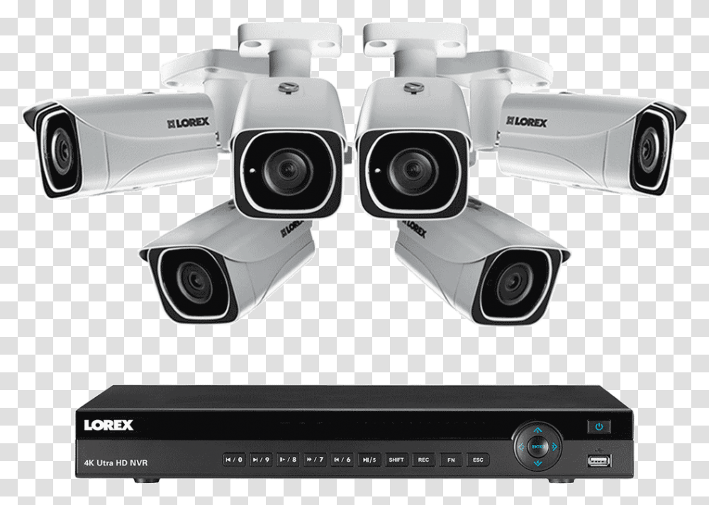 Lorex Cameras 4k Ultra Hd Ip Camera, Electronics, Webcam, Projector, Video Camera Transparent Png
