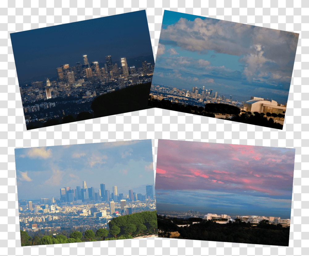 Los Angeles 101 Notecards Urban Area, Collage, Poster, Advertisement, Bridge Transparent Png