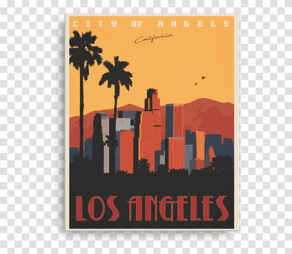 Los Angeles Art Deco Posters, Advertisement, Flyer, Paper, Brochure Transparent Png