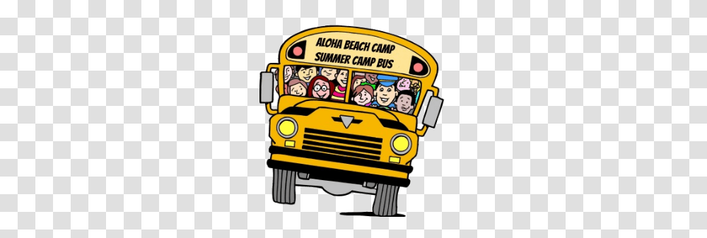 Los Angeles Beach Camps Surf Camps And Summer Day Camps, Bus, Vehicle, Transportation Transparent Png