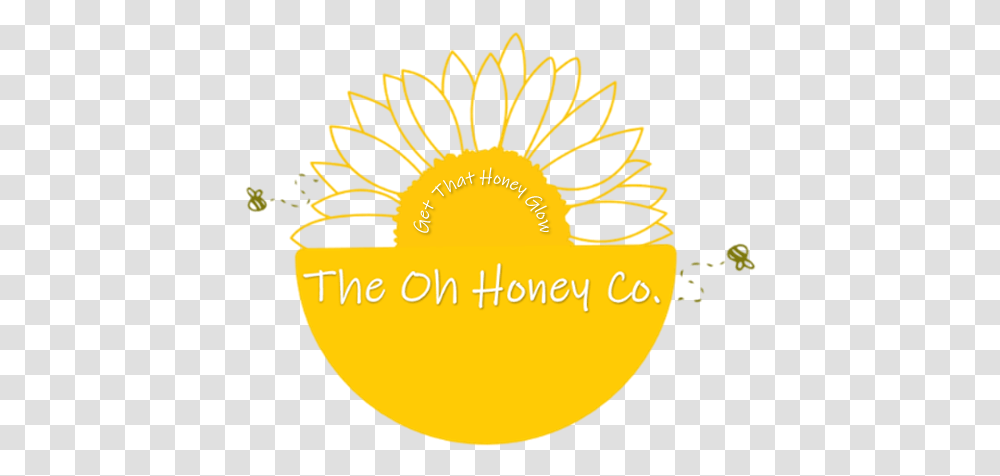 Los Angeles Beach Sand - The Oh Honey Co Aesthetic Sunflower Stickers Black And White, Plant, Text, Food, Produce Transparent Png