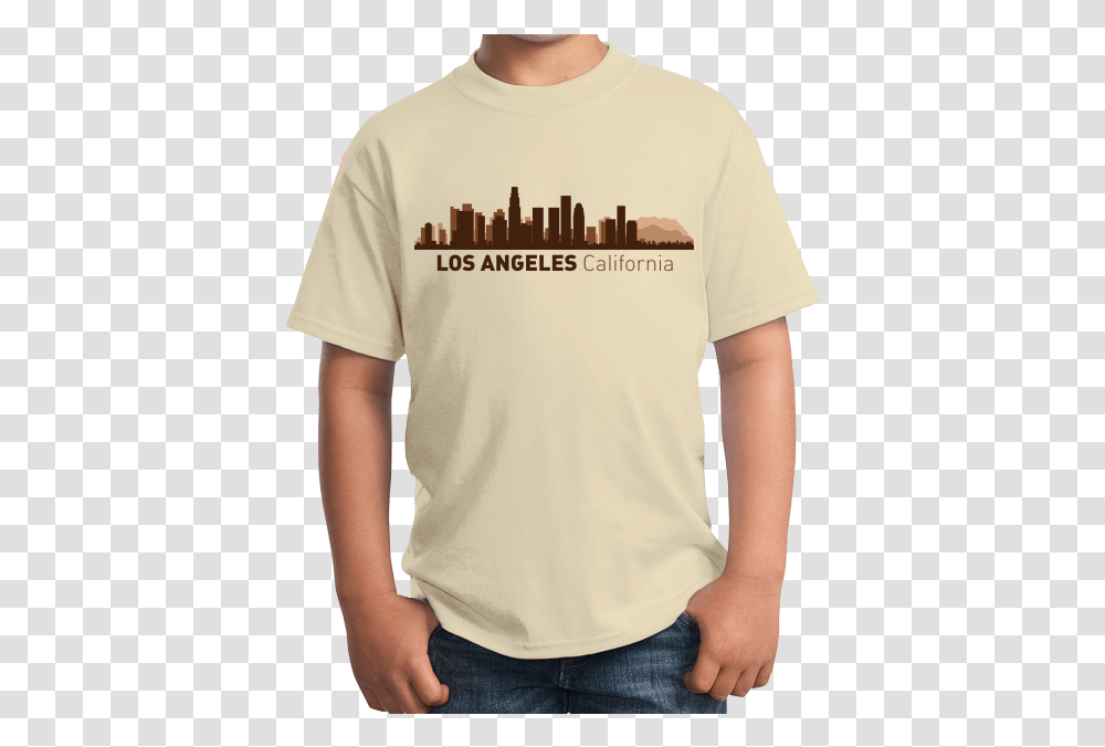 Los Angeles Ca City Skyline City Of Angels Hollywood Love La Tshirt Polos De Bob Esponja, Clothing, Apparel, T-Shirt, Sleeve Transparent Png