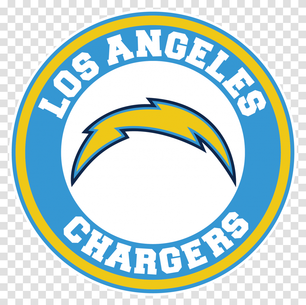 Los Angeles Chargers Circle Logo Vinyl La Chargers Logo In Circle, Label, Text, Symbol Transparent Png