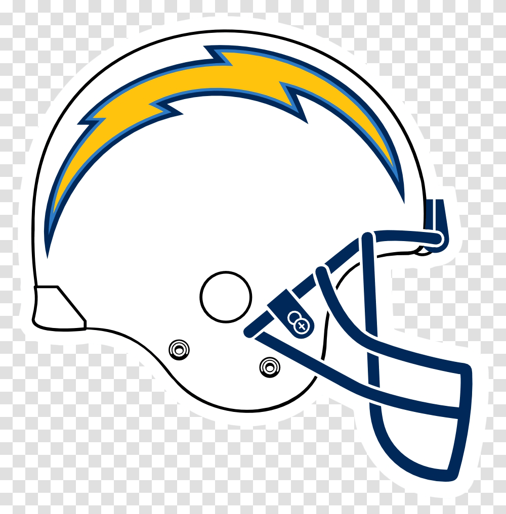Los Angeles Chargers Helmet Logo, Apparel, Football Helmet, American Football Transparent Png