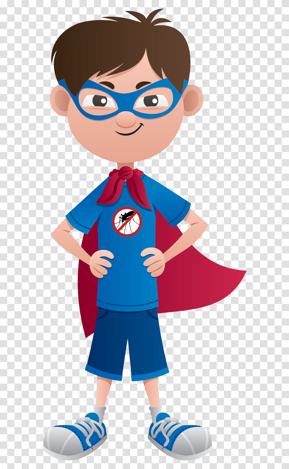 Los Angeles Clipart Superhero Super Hero Boy And Girl, Apparel, Person, Human Transparent Png