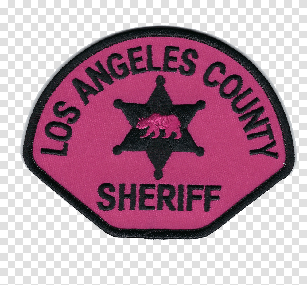Los Angeles County Sheriff Pink Patch 2018, Logo, Trademark, Rug Transparent Png