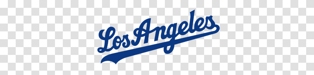 Los Angeles Dodgers City Logo, Word, Alphabet Transparent Png