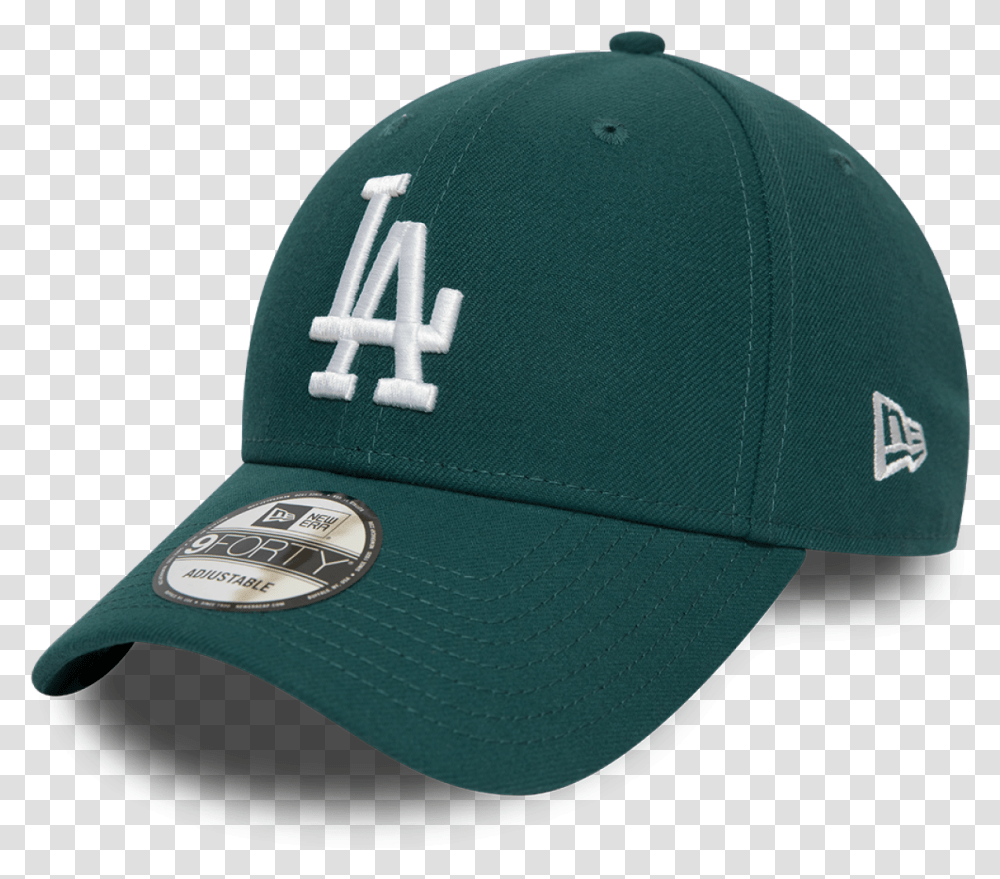 Los Angeles Dodgers Essential Green 9forty Cap New, Apparel, Baseball Cap, Hat Transparent Png